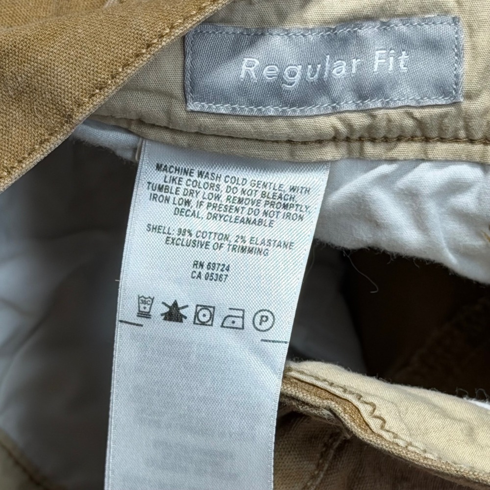 Columbia Mens Regular Fit Utility Pants 34x28.5 Tan Brown - Picture 6 of 8